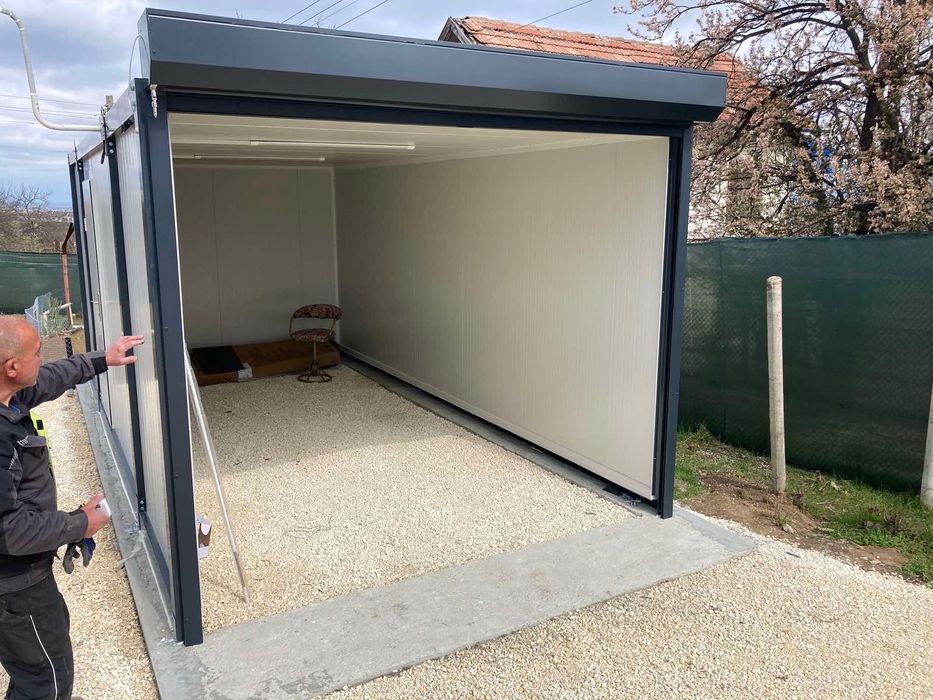 Гараж/Сглобяем контейнер/Високо качество/Наличности/На изплащане/склад