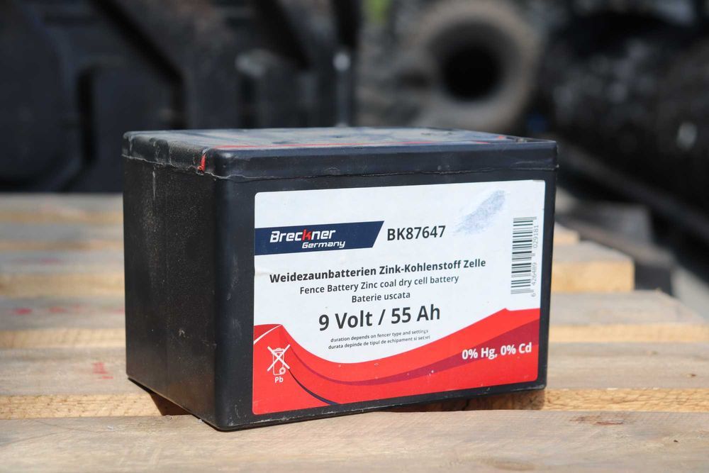 Baterie uscata (nereincarcabila) 9V 55Ah pentru Gard Electric