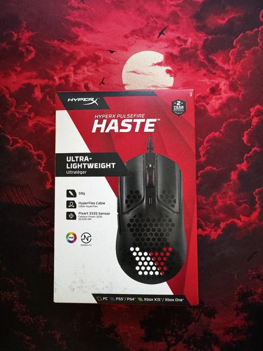 мышка hyper x haste