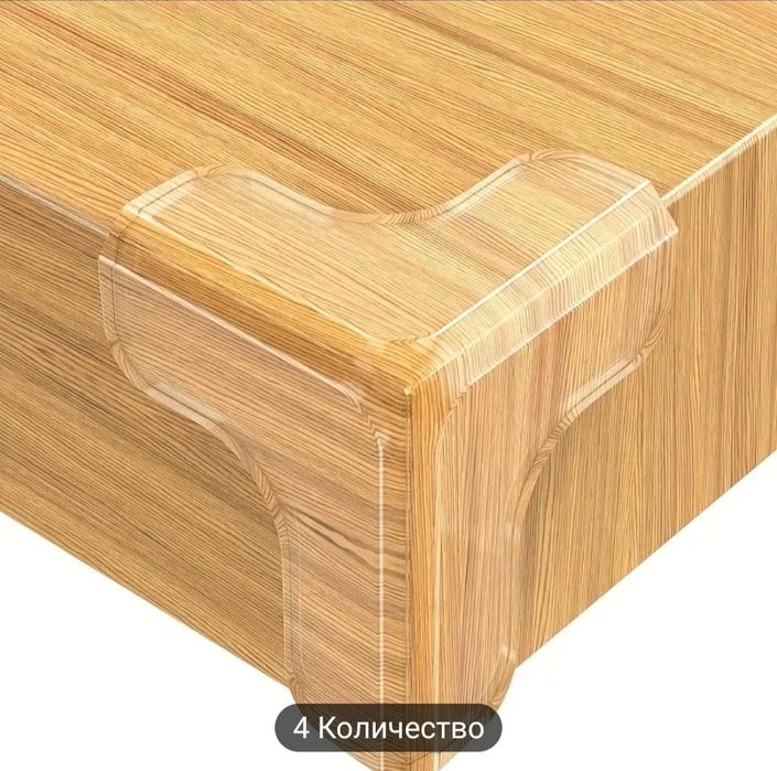 Комплект силиконови ъгли за мебели.