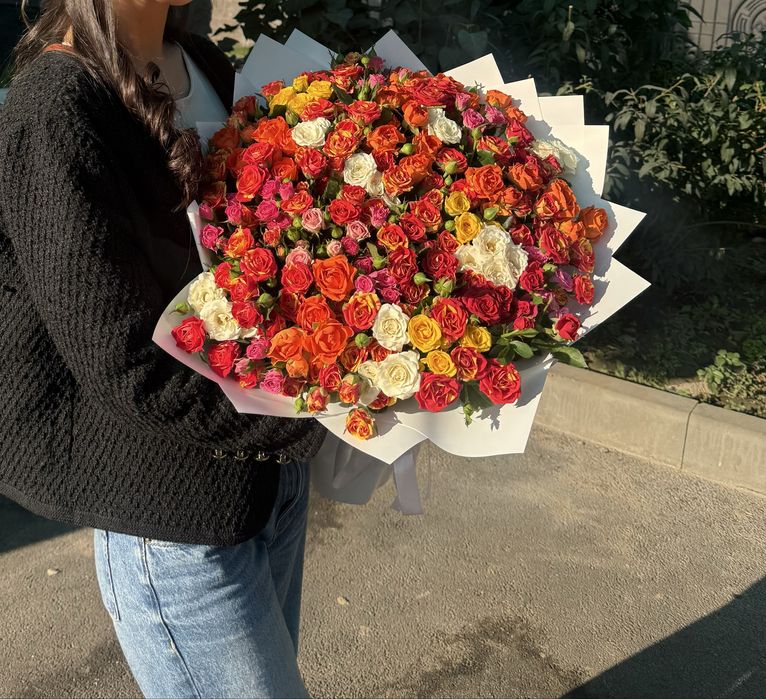 Кустовые розы