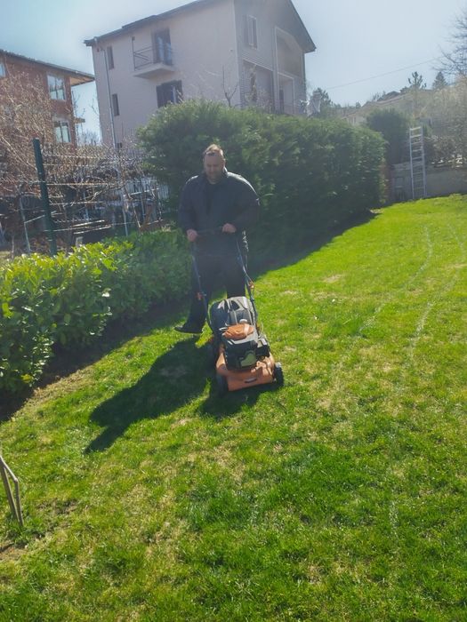 Озеленяване на хотели,ресторанти,частни вили,бензиностанции и д-р.Косене на трева.Ниски цено