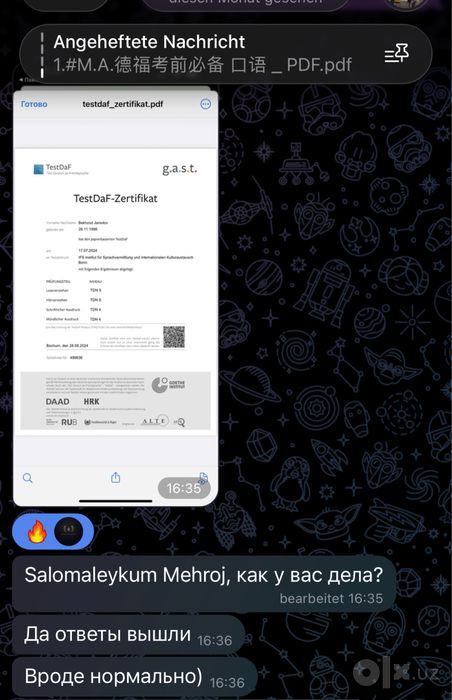 Nemis tili professional va arzon   Немецкий профессионально и выгодно