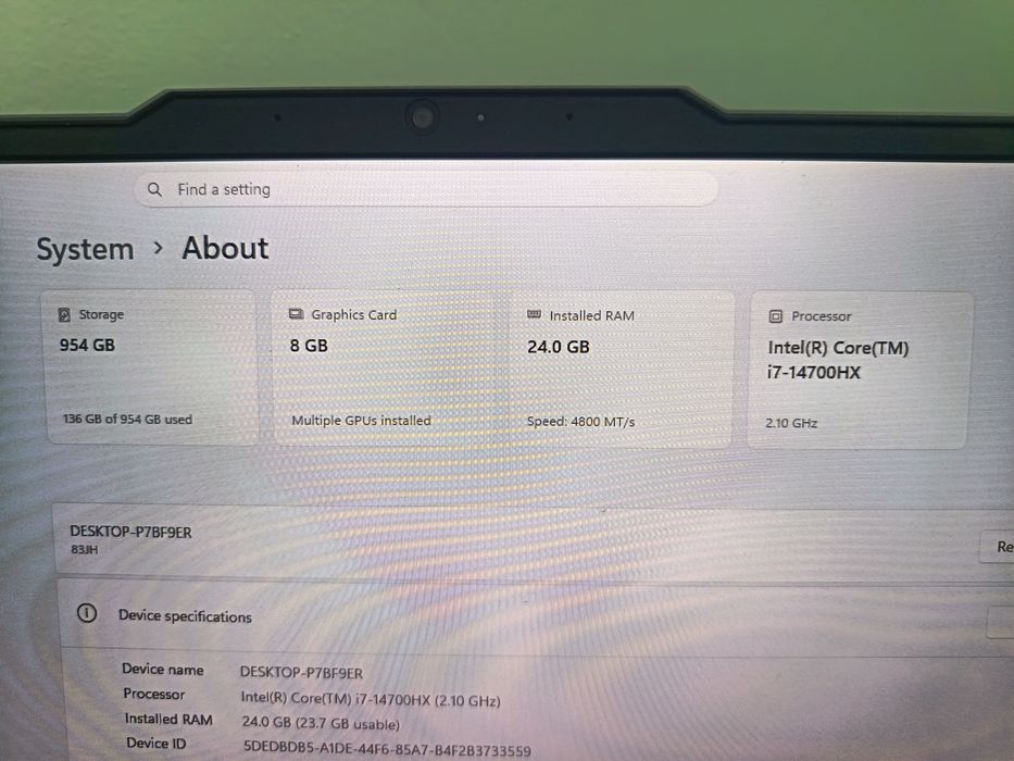 Lenovo loq i7 rtx 5060