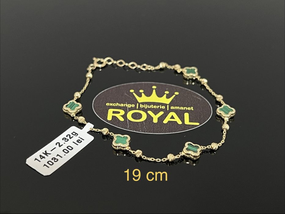 Bijuteria Royal CB : Bratara dama aur 14k 585  2,32 gr