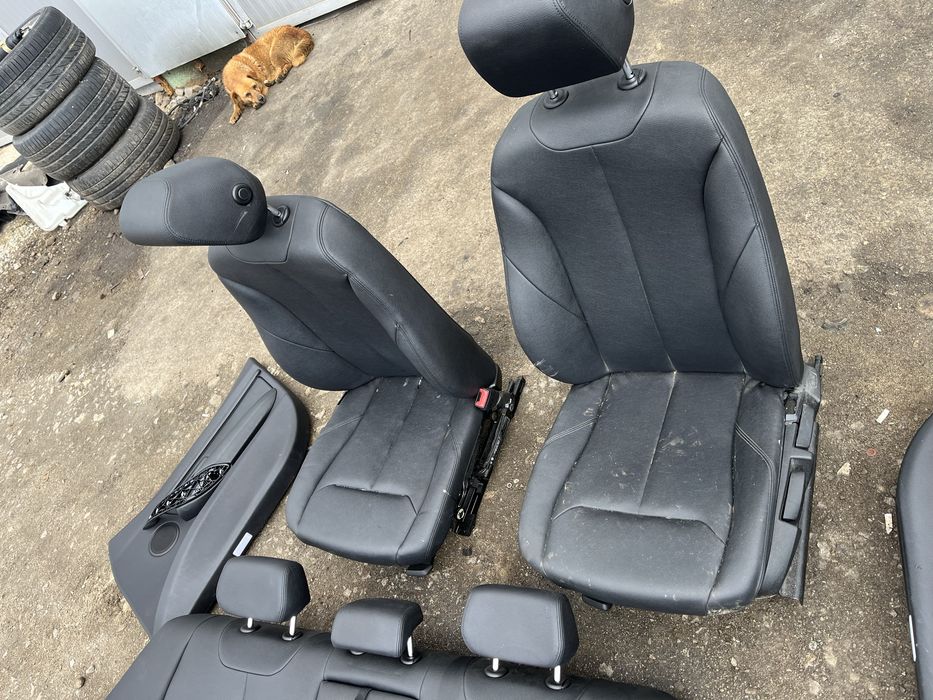 Кожен салон с подгрев бмв 3 ф30 ( kojen saloon bmw 3 f30 )