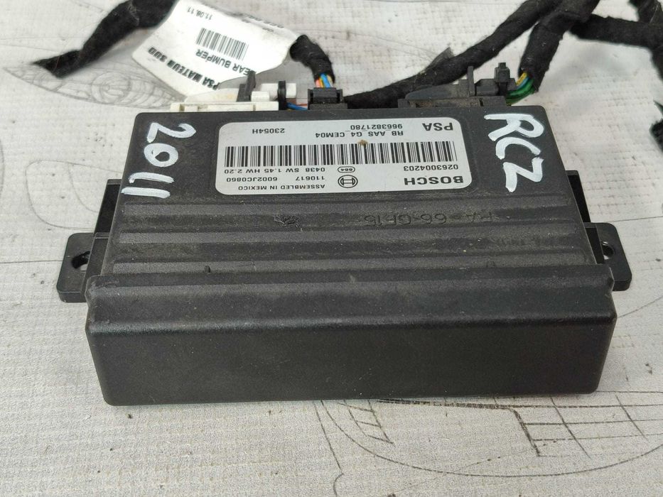 Modul asistență parcare Peugeot RCZ COD: 9663821780 2011 / [2010-2015] / (5G3)