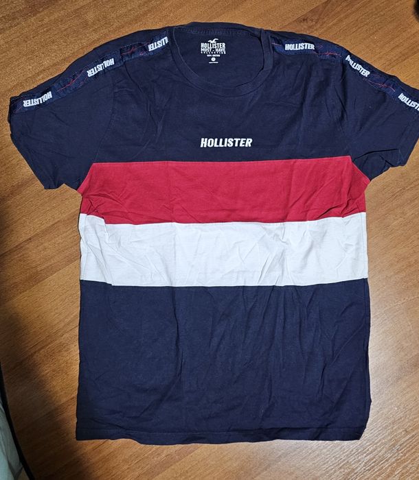 Tricou casual Hollister