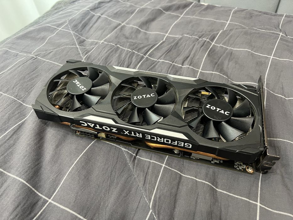 RTX 2070 Zotac, трехкулерный