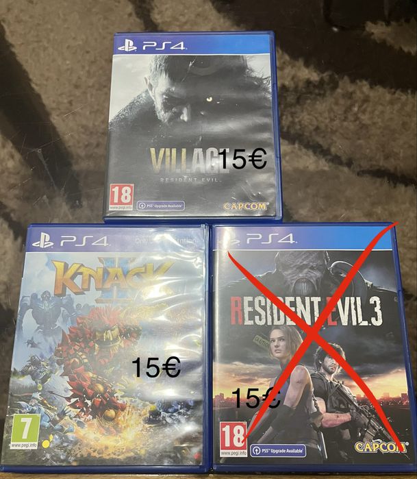 Продавам ps4 игри.