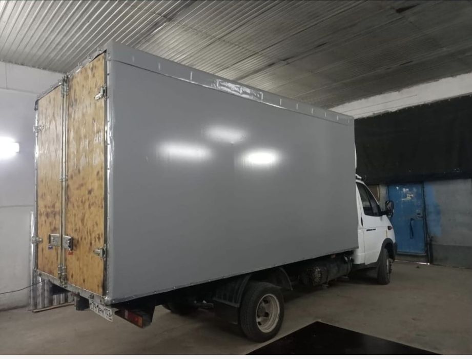 Тент на Газел и палог укритые