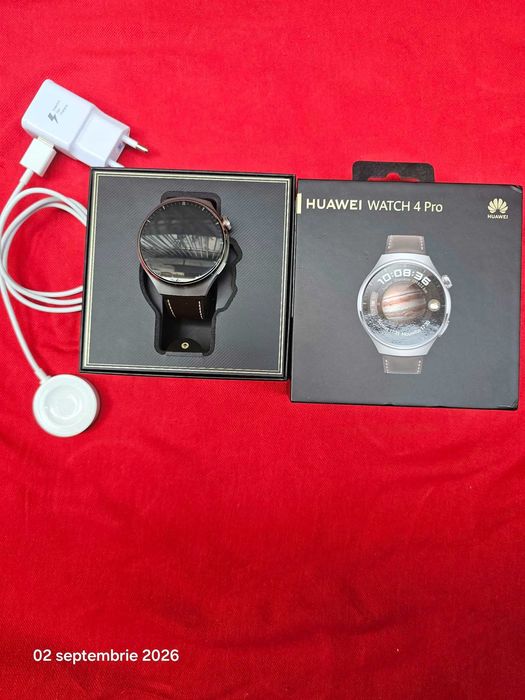 Huawei Watch 4 Pro – Ca Nou / Impecabil / Full Box