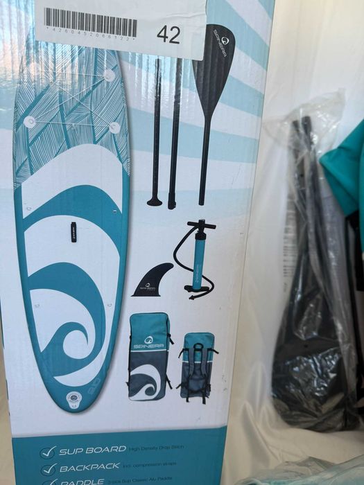 SUP Stand Up Paddle NOU Spinera Let's Paddle 300cmx76cmx15cm+accesorii