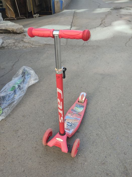 Самокат детский маквин