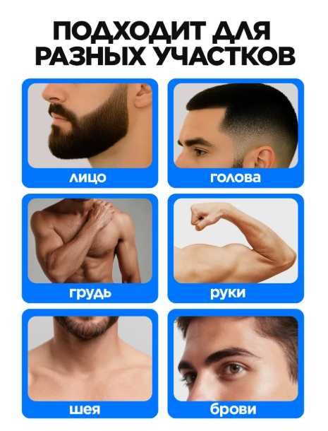 Триммер, машинка для стрижки бороды и головы