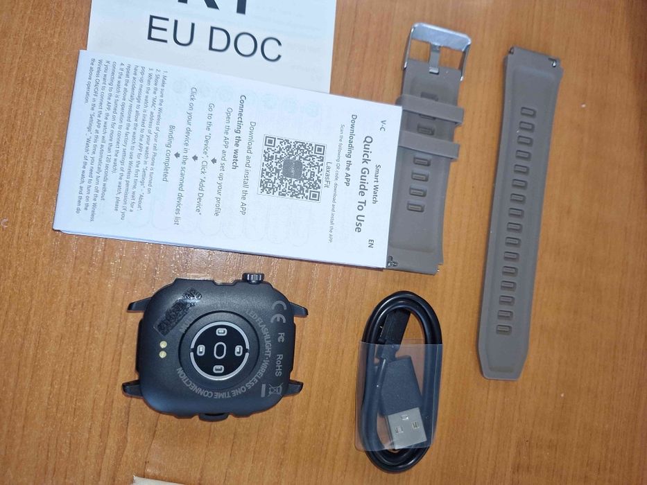 НОВ Спортен Смарт Часовник с 5.11cm дисплей ,  smart watch