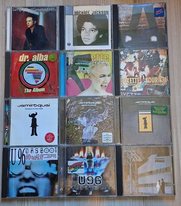 diverse CD-uri originale cu muzica