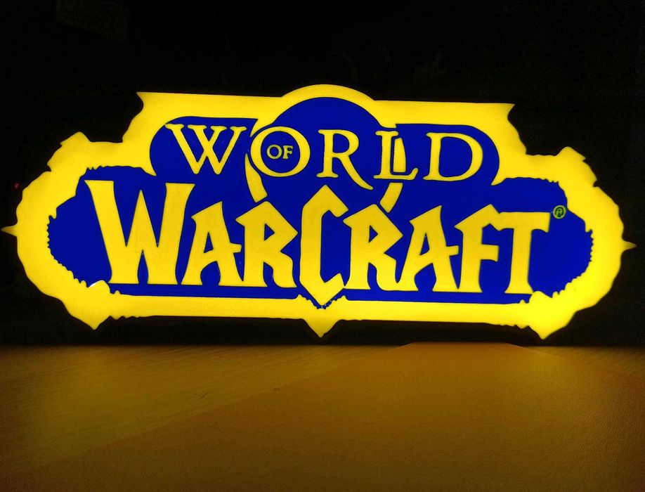Lampă LED World of Warcraft