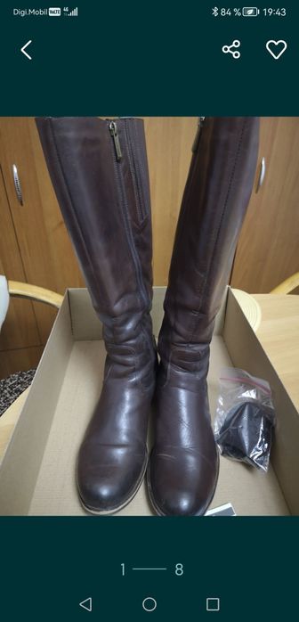 Ghete, cizme de dama piele, de la otter