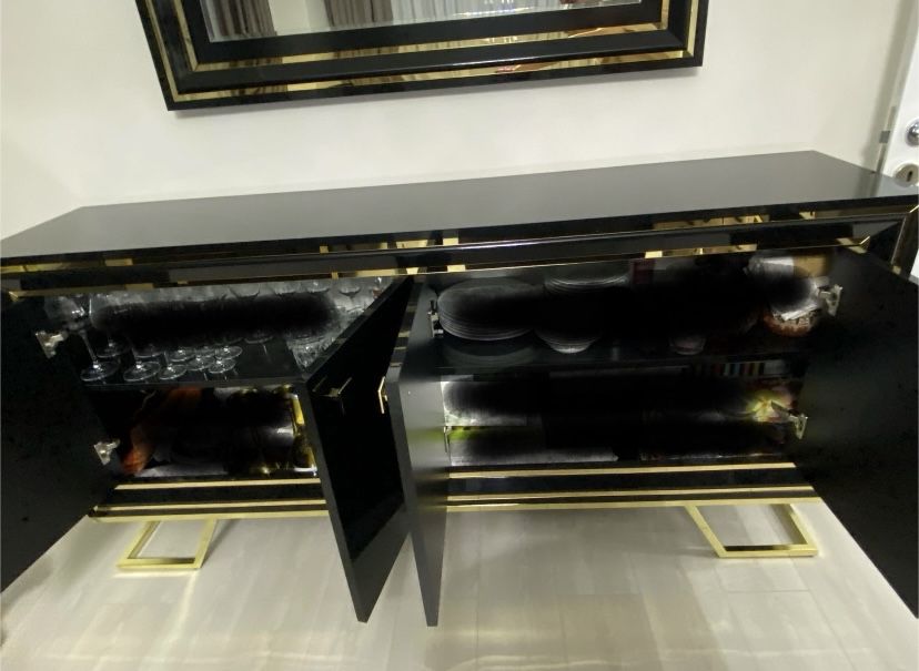 Комплект ТВ шкаф + скрин с огледало