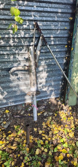 Колонка ручная " нержавейка"