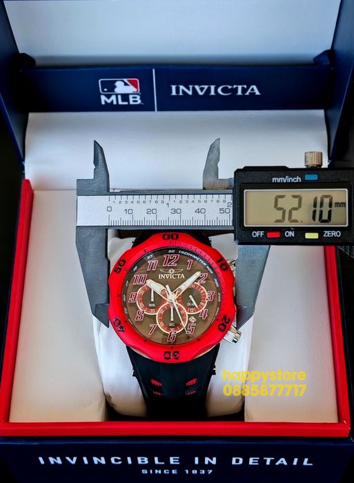 INVICTA Hydra Red 52 mm, Инвикта нов ръчен часовник