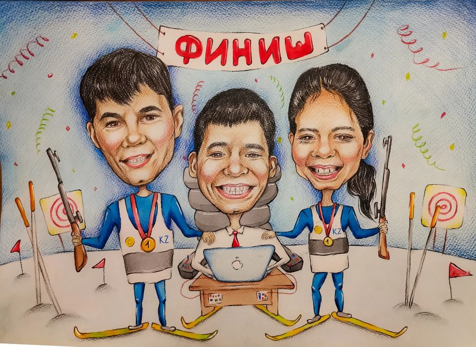 Шаржи | карикатуры | Казахстан