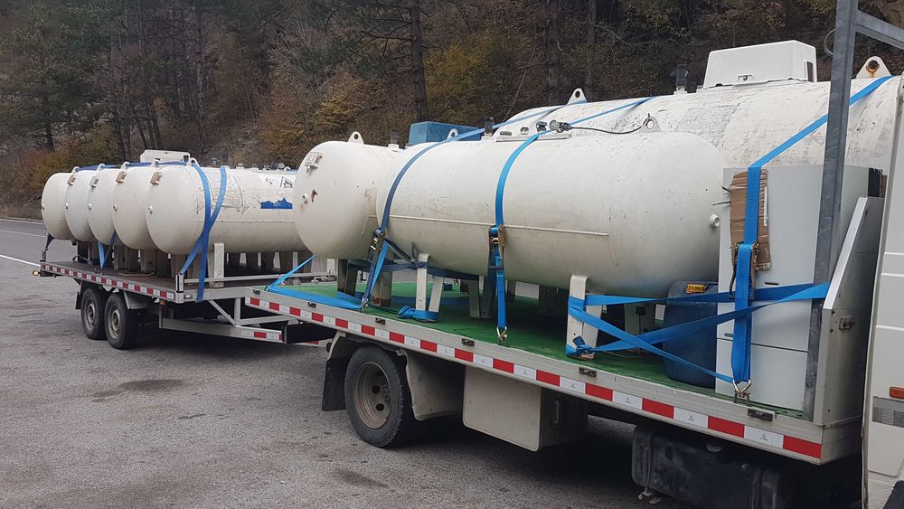 Газов резервоар за отопление 1000L 1750L 3000L Пропан Бутан LPG газ