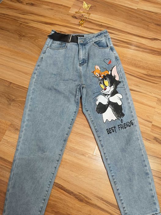 Дънки с висока талия