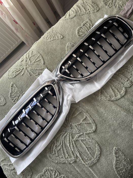 Grile bmw compatibile bmw seria 5 g30 g31 17-19 chrome frame diamond