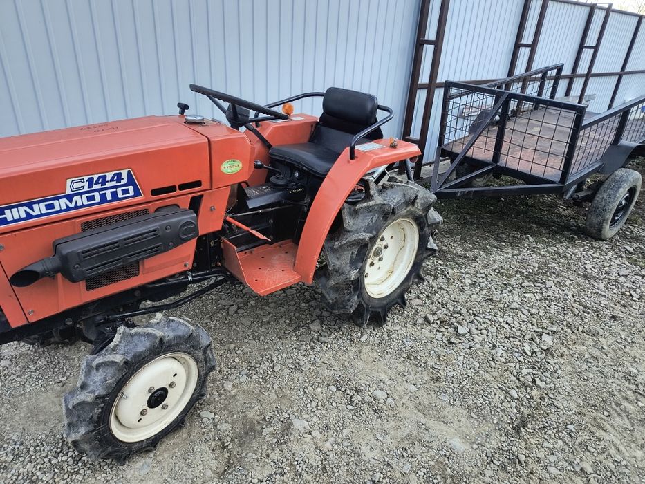 Tractor Shibaura Iseki Yanmar 4x4 Freză și Remrocă