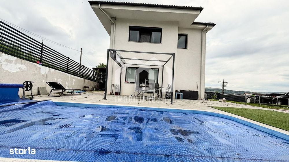Casa Individuala 4 camere, 108mp, Teren 500mp, Piscina,  Penny-Apahida