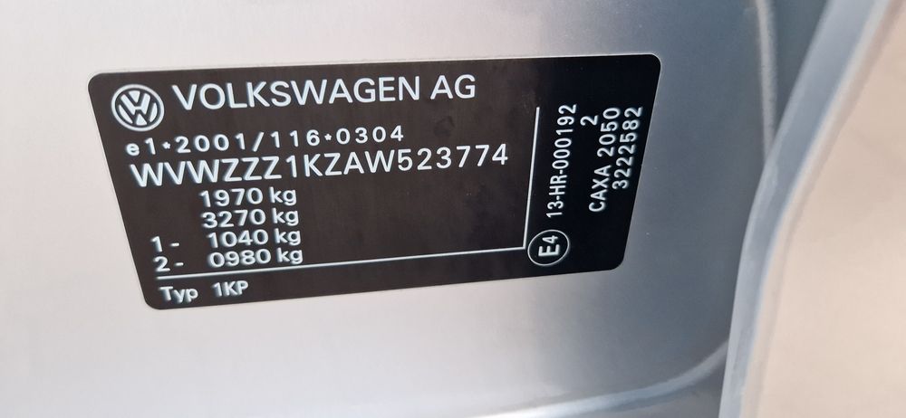 Vand Vw Golf 1.4 TSI 98.000km EURO5 Model Highline RATE Import Germany