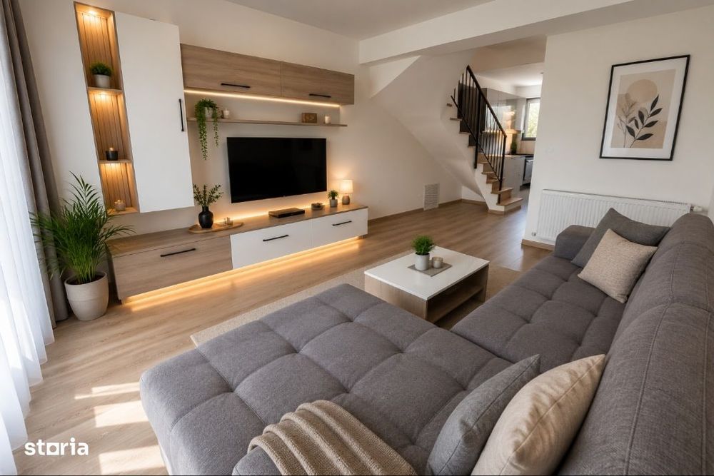 Casa 4 cam, cu copertina, imediat ocupabil