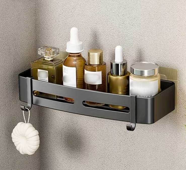 Алуминиеви Рафтове 1/2/3 етажа без пробивaне. Шампоан,аксесуари,makeup