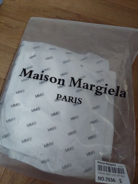 Футболка maison margiela paris mm