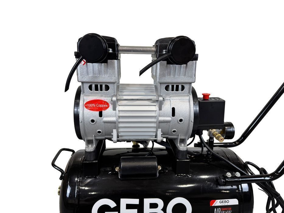 Compresor silentios fara ulei 30l gebo tools