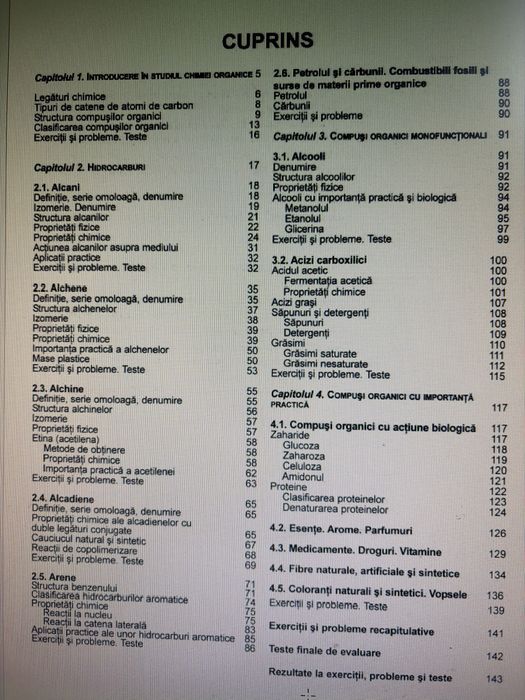 Manual Chimie pentru clasa a X-a