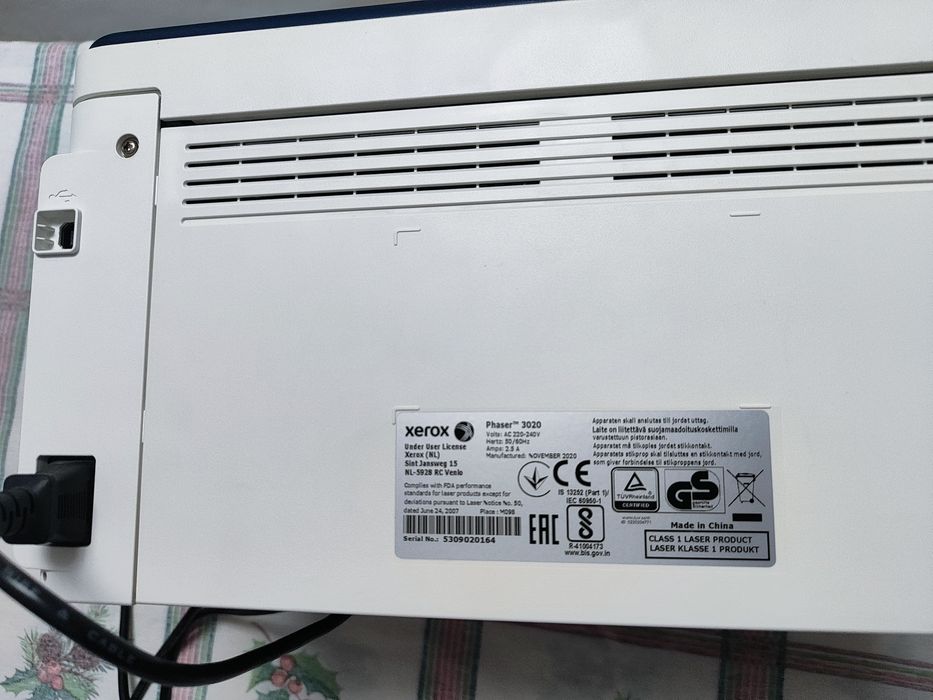 Imprimanta laser xerox 3020