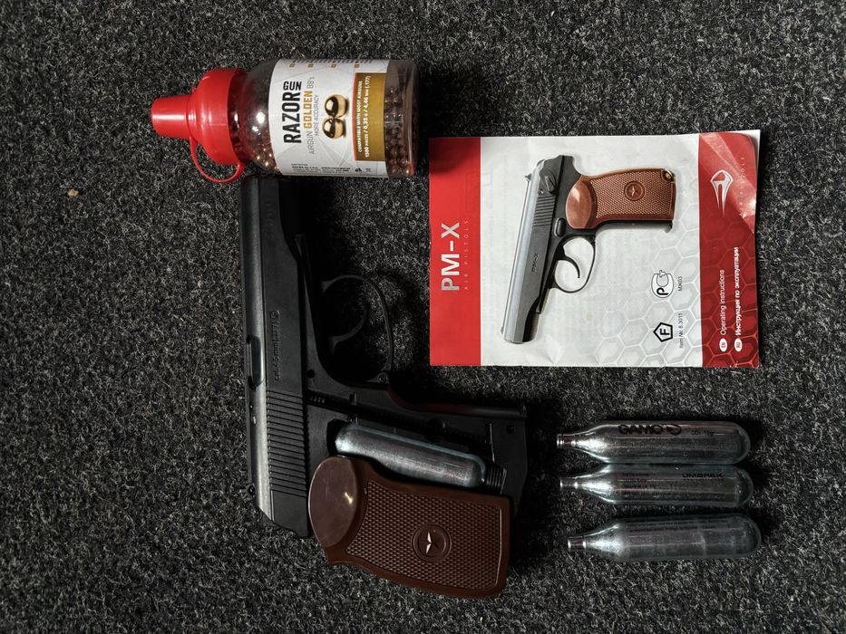 Продавам airsoft със метални топчета