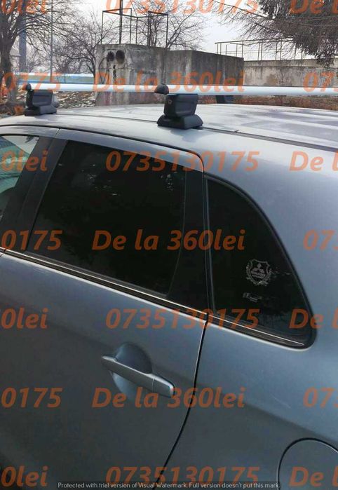 Bare transversale portbagaj ALUMINIU MITSUBISHI Lancer ASX Outlander