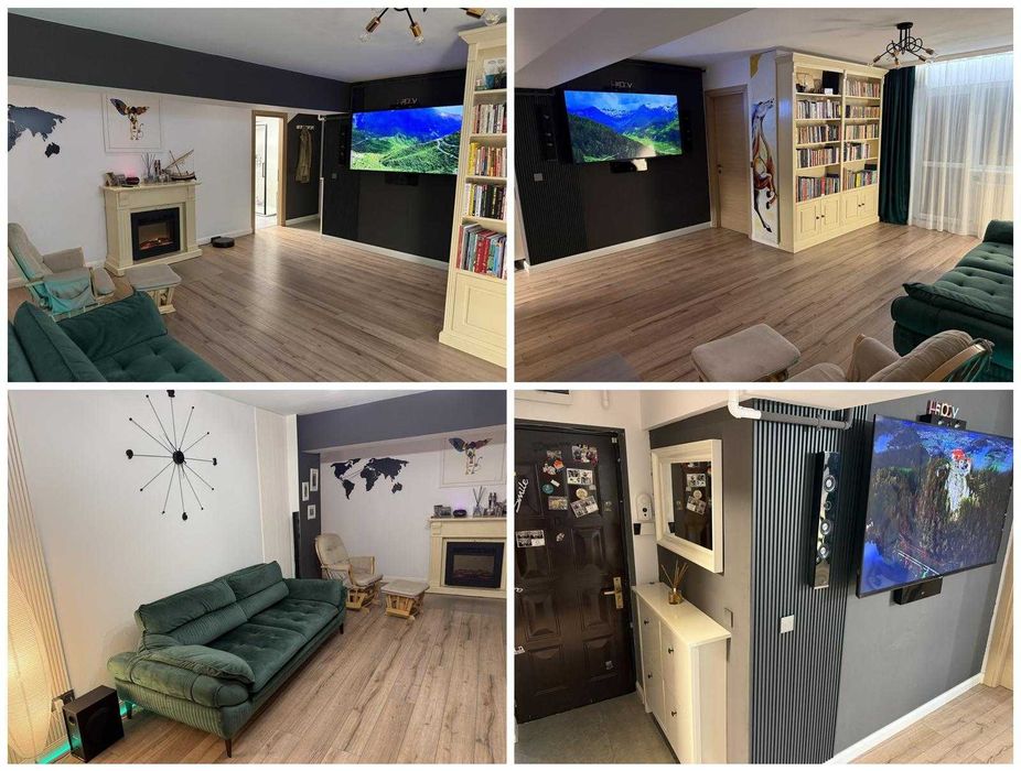 Apartament 3 camere, 102 mp, Confort City | Mobilat complet | Direct proprietar