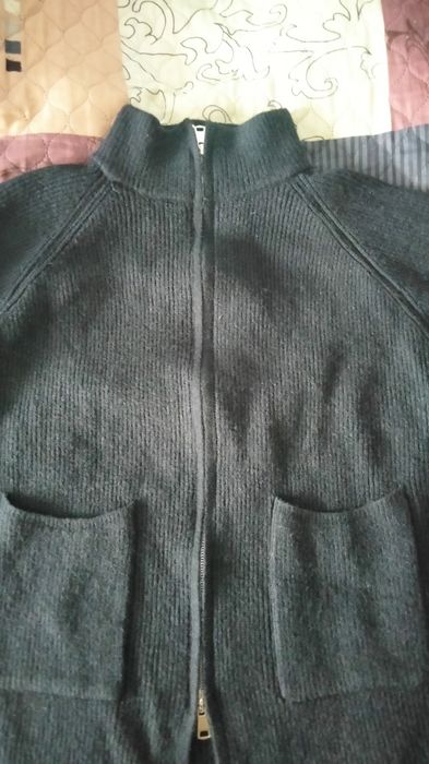 Кардиган, ботинки резиновые