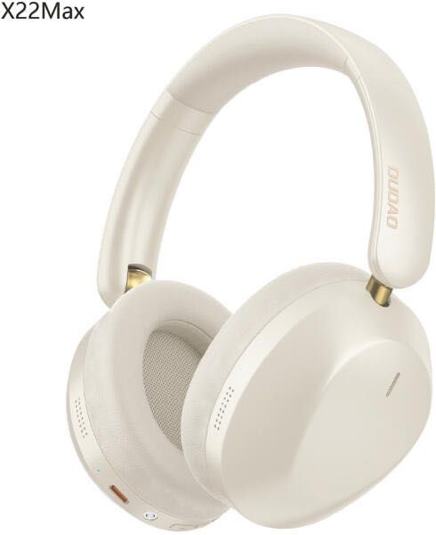 Casti wireless Dudao X22 Max ANC Bej