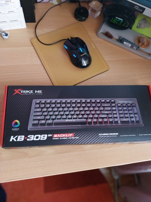 Tastatura  PC. noua iluminata