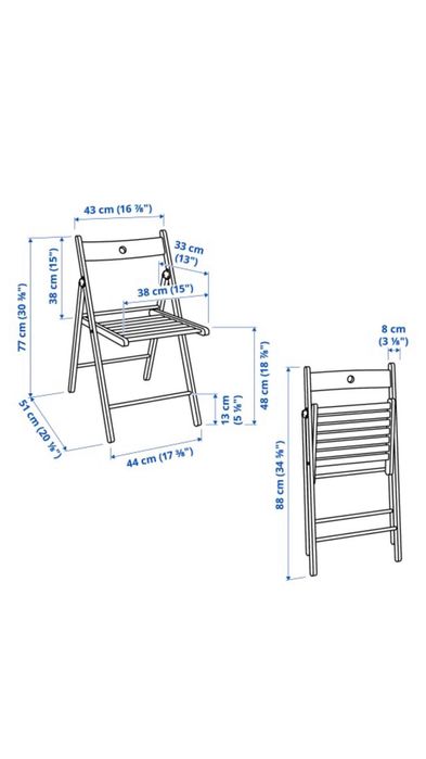 Сгъваем стол в добро състояние.