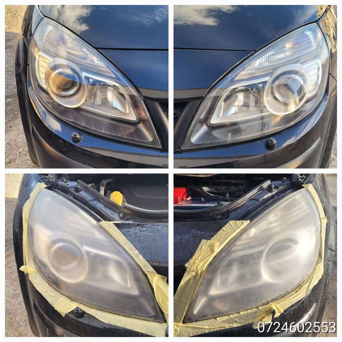 Polish faruri/Polimerizare faruri/Garanție,Protectie ceramica