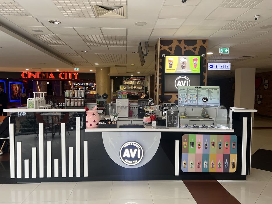 Vand insula comerciala Bubble Tea in Arena Mall Bacau