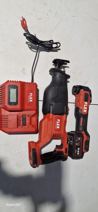 Flex ferestrau sabie,multicutter pe acumulator