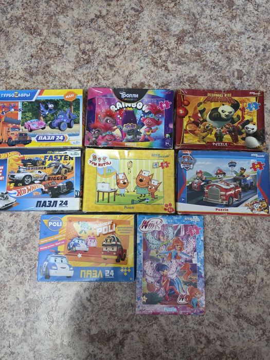 Продаю  детские  пазлы